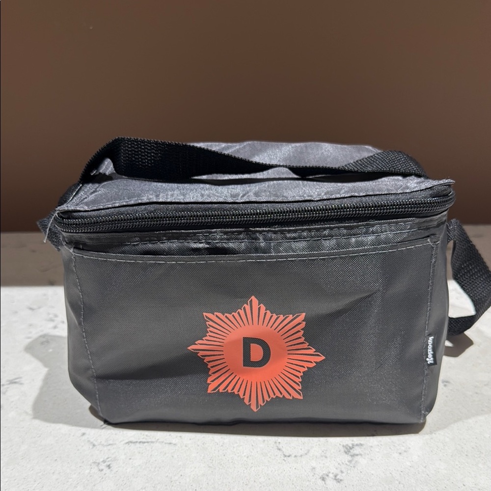 Black and Red Koozie Bag